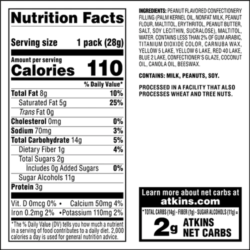 Atkins Endulge - Peanut Butter Candies - 5 Pack - 5 oz.