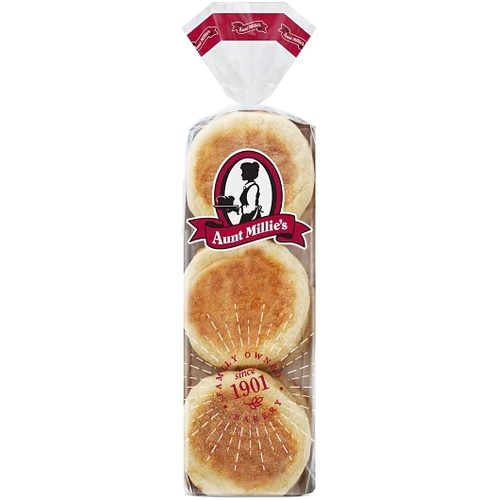 Aunt Millie's - Live Carb Smart - English Muffin - 6 muffins