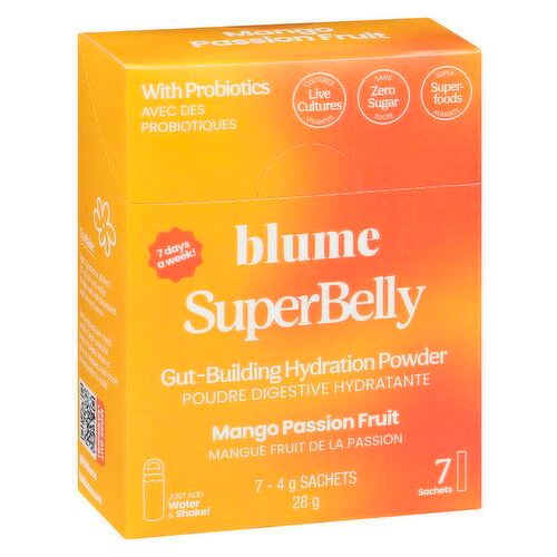 Blume - Superbelly Hydration Powder - Mango Passion Fruit - 7pk