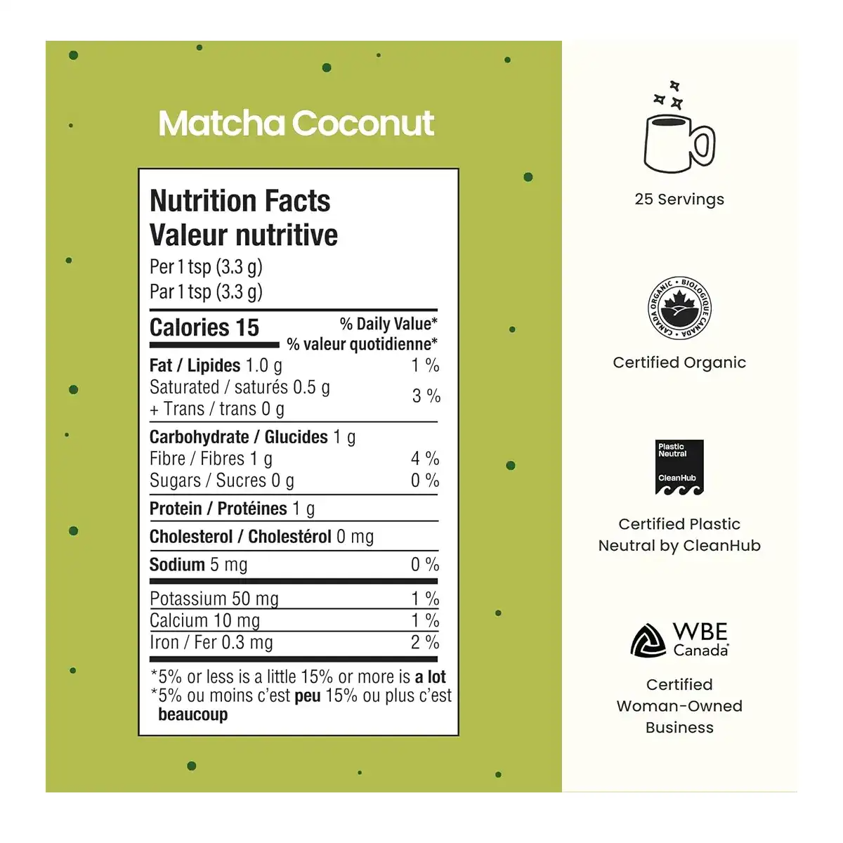 Blume - Superfood Latte - Matcha Coconut - 32g