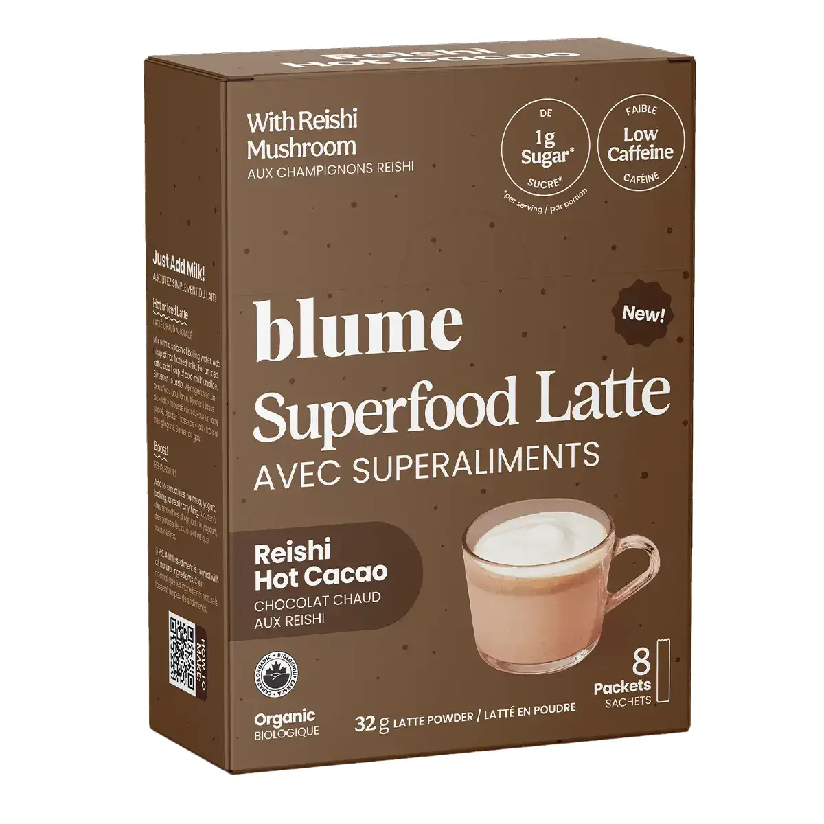 Blume - Superfood Latte - Reishi Hot Cacao - 32g