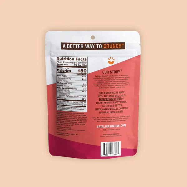 Catalina Crunch - Keto Crunch Mix Snack Mix - Spicy Kick - 6 oz