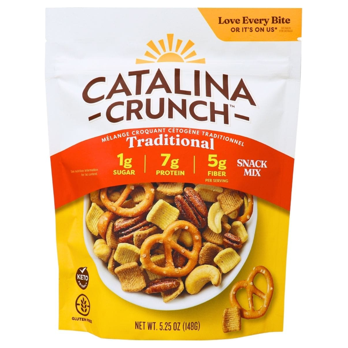 Catalina Crunch - Keto Crunch Mix Snack Mix - Traditionnel 6 oz
