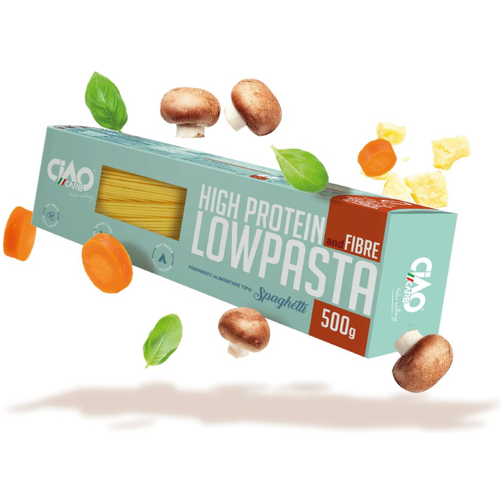 (NOUVEAU) Ciao Carb - Pâtes faibles - Spaghetti - 500g
