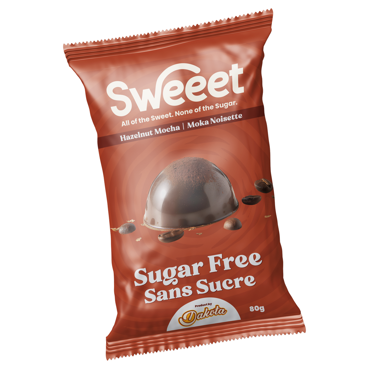 Dakota - Sugar Free Sweeets - Hazelnut Mocha - 80g