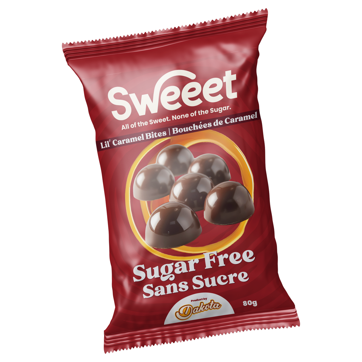Dakota - Sugar Free Sweeets - Lil' Caramel Bites - 80g