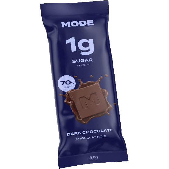 Mode - Low Sugar Dark Chocolate Bar - 32g