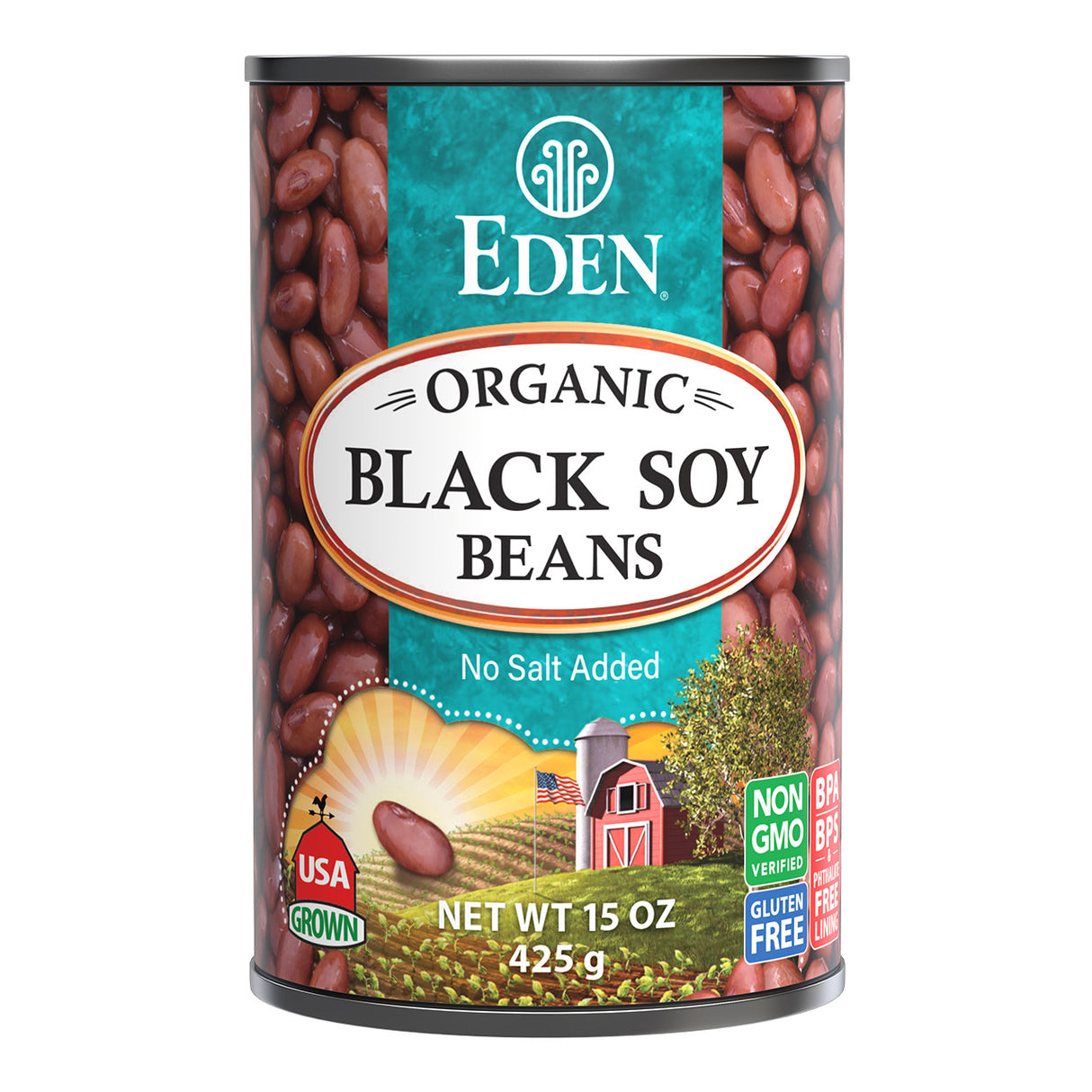Eden Organic - Haricots de soja noirs - 14 oz