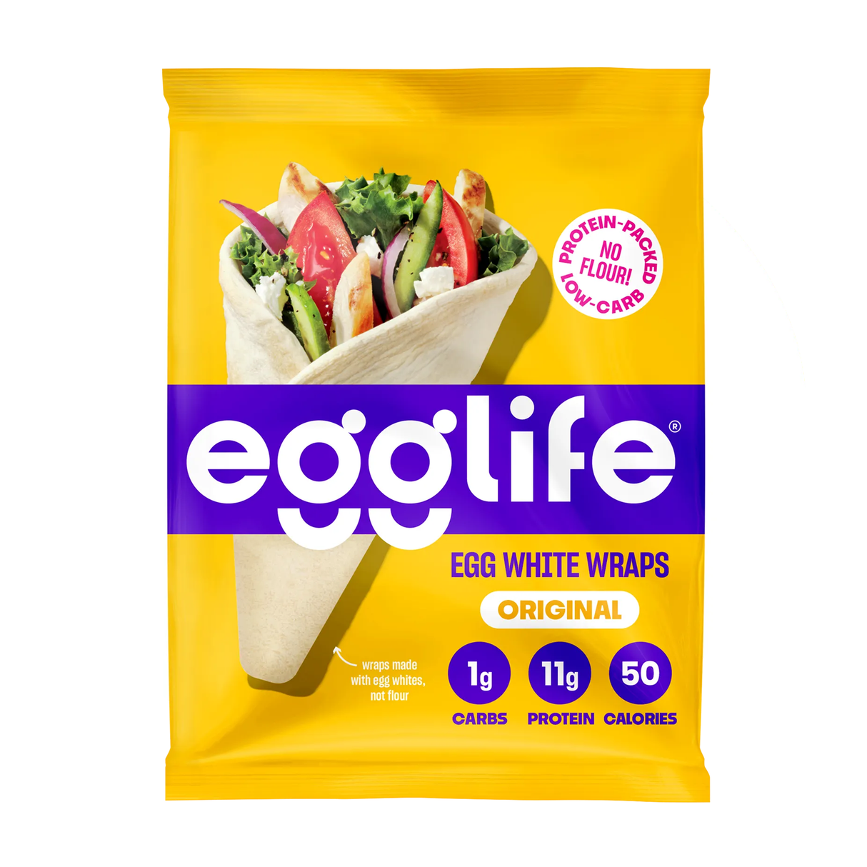 Egglife - Egg White Wraps - Original - 170g (Ship to Greater Toronto and surrounding address only)
