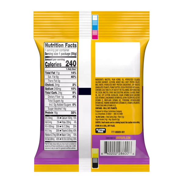 FULFIL Protein Bites - Chocolate Peanut Caramel - 1.98 oz