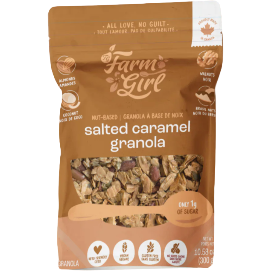 Farm Girl - Nut Based Granola - Salted Caramel - 300 g