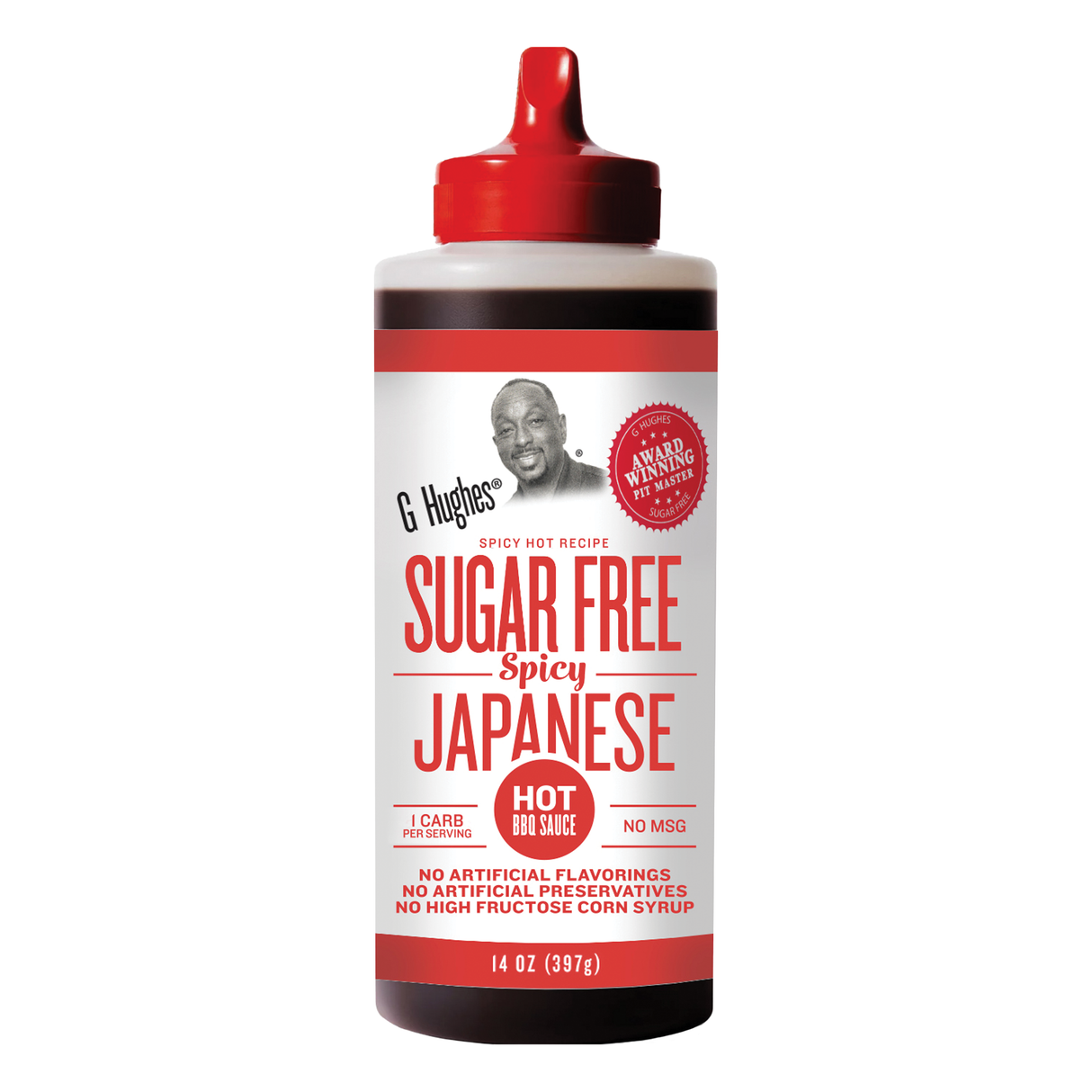 G Hughes Smokehouse - Sugar Free BBQ Sauce - Spicy Japanese - 14oz