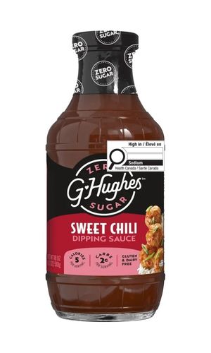 G Hughes Dipping Sauce - Sugar Free Sweet Chili - 18 oz.