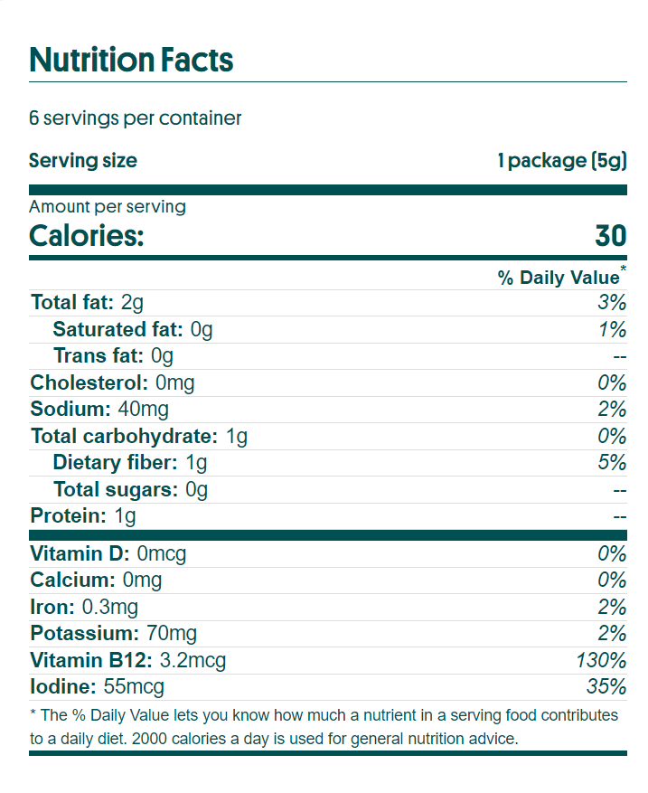 Gimme - Seaweed Snack - Sea Salt - 5g