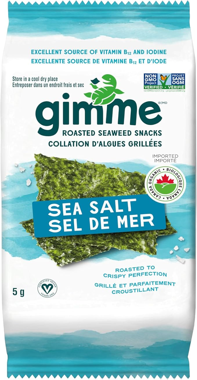 Gimme - Seaweed Snack - Sea Salt - 5g