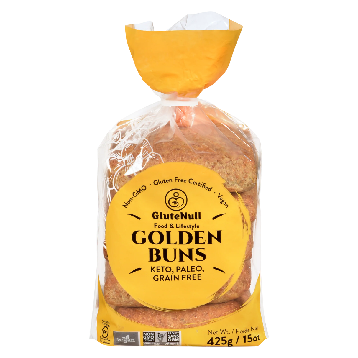 GluteNull - Golden Keto Buns - 425g