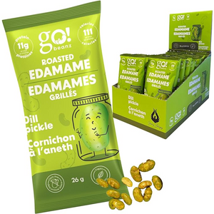 Go Nutrition - GoBeanz Crunchy Roasted Edamame - Dill Pickle - 26g