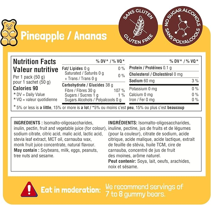 Go Nutrition - Go Gummy - Pineapple - 50g