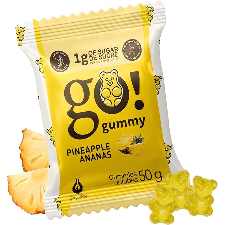 Go Nutrition - Go Gummy - Pineapple - 50g