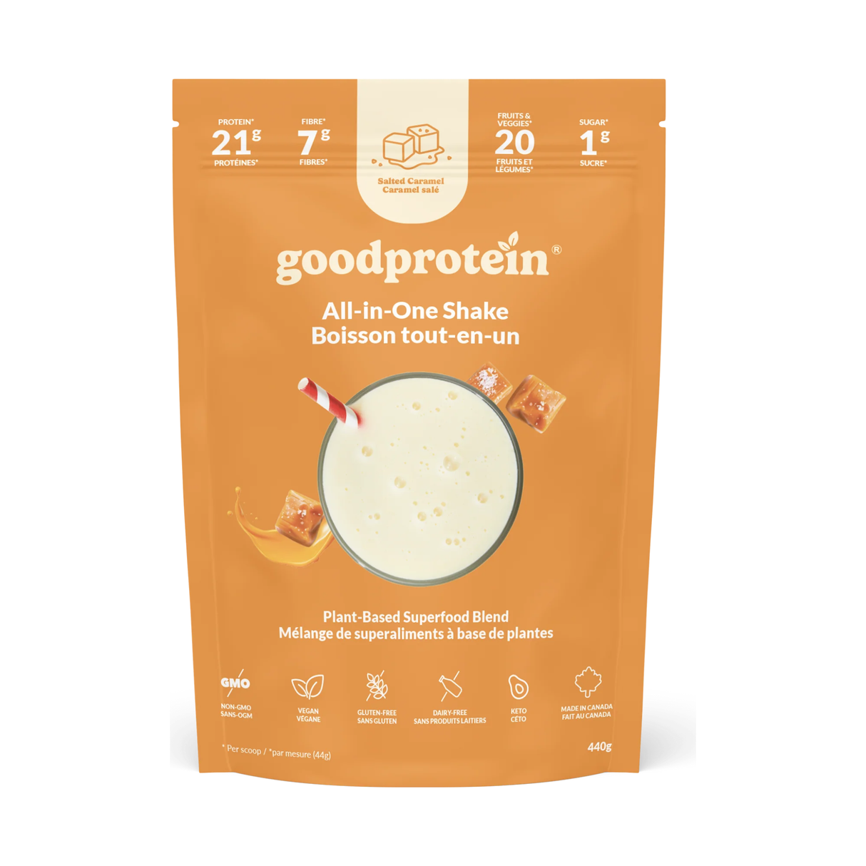 Good Protein - All-in-one-shake - Salted Caramel - 440g