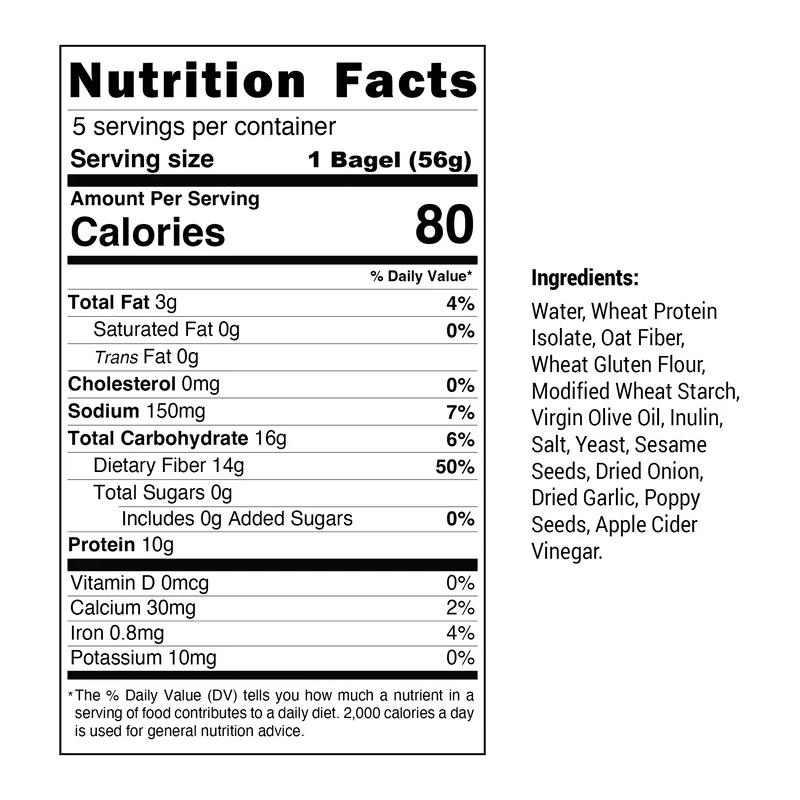 Inspire Protein Kitchen - Everything Bagels - 284g