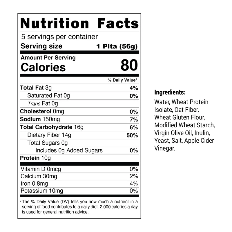 Inspire Protein Kitchen - Pita - 284g