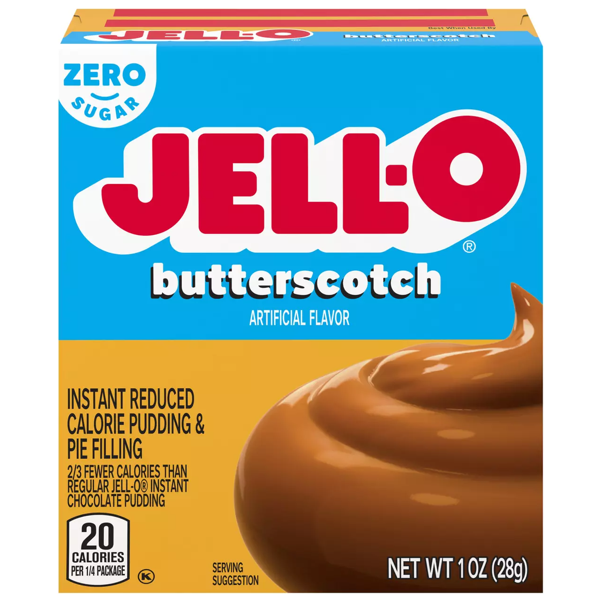 Jell-O Sugar Free Instant Pudding & Pie Filling - Butterscotch - 1