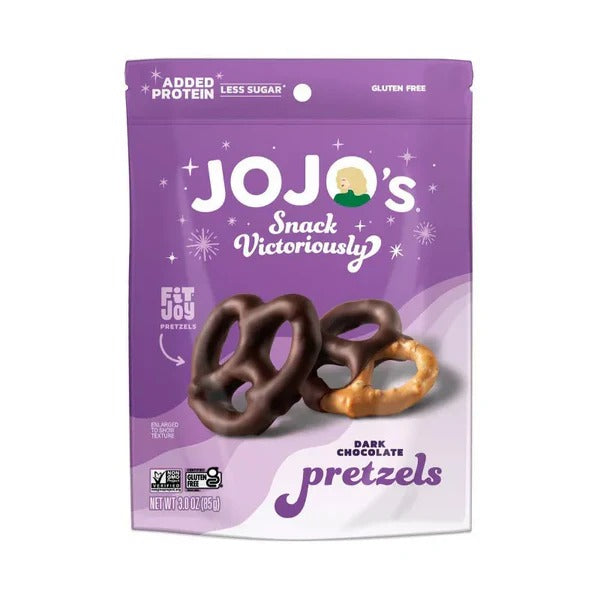 JoJo's - Dark Chocolate Covered Pretzels - 85g