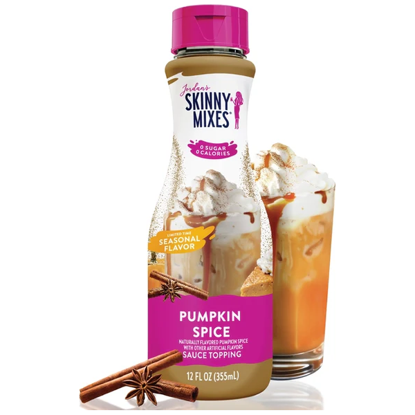 Skinny Mixes - Sugar Free Sauce Topping - Pumpkin Spice (Seasonal) - 12oz