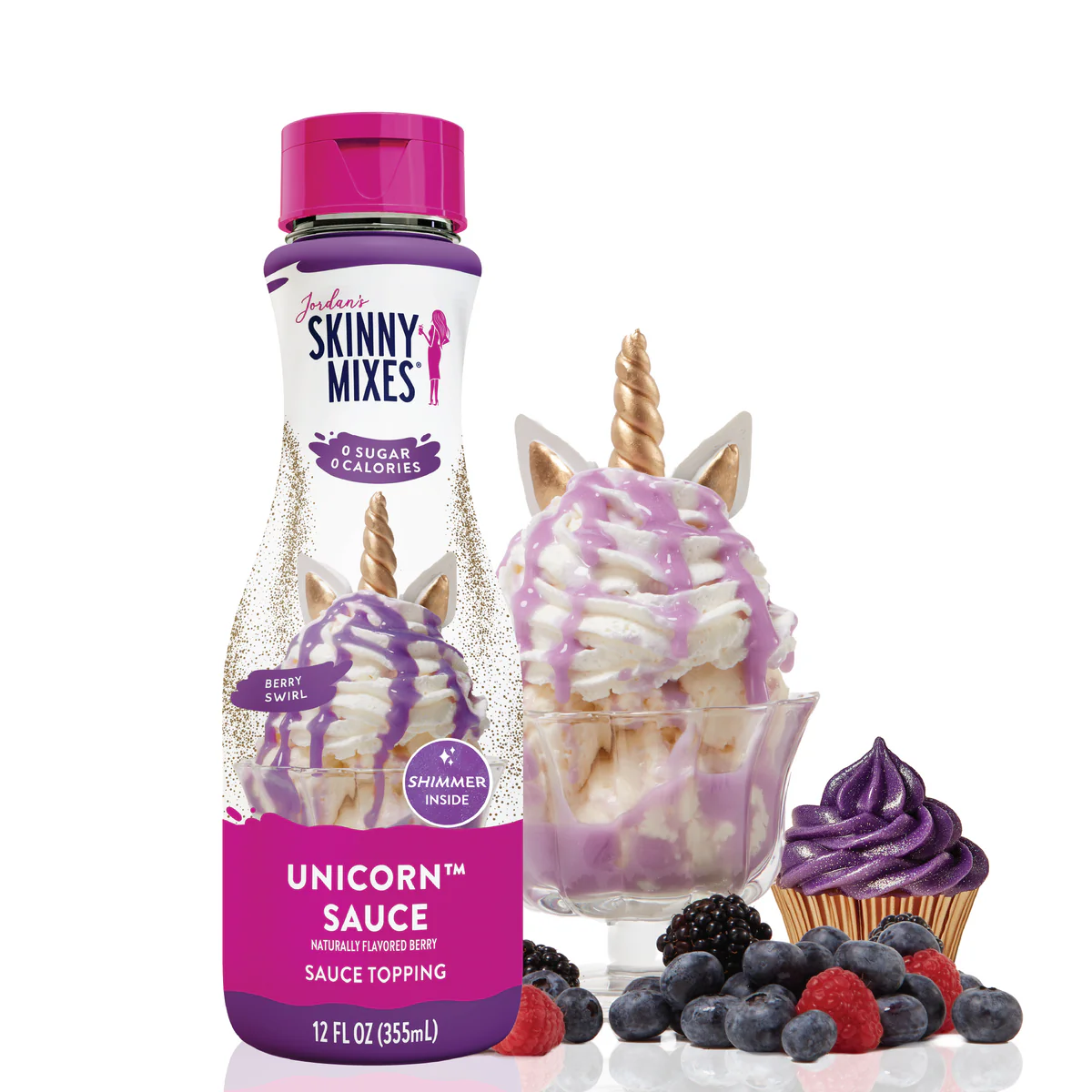 Skinny Mixes - Sugar Free Sauce Topping - Unicorn - 12oz
