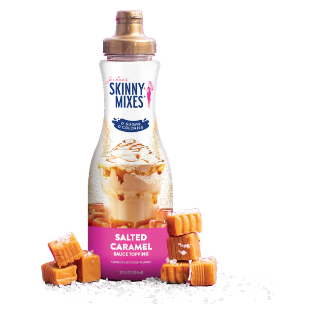 Skinny Mixes - Sugar Free Sauce Topping - Salted Caramel - 12oz