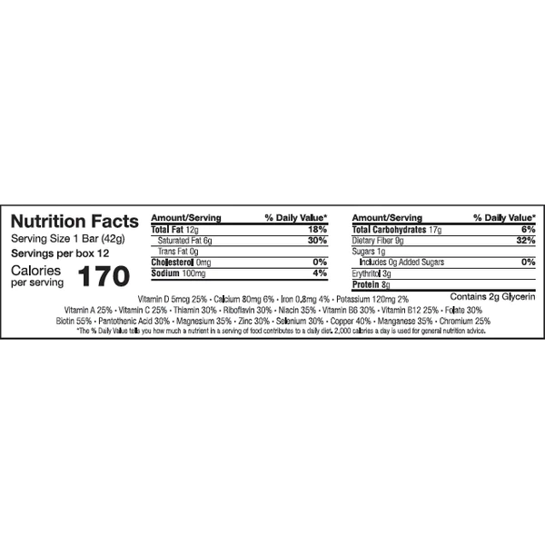 Keto Wise - Keto Meal Bars - Chocolate Peanut Blast - 1 Bar