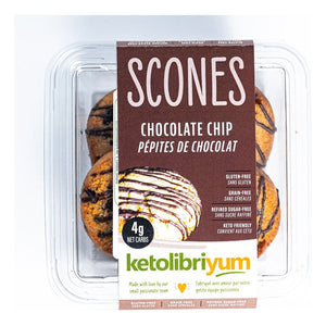 Ketolibriyum - Scone - Chocolate Chip 4 Pack