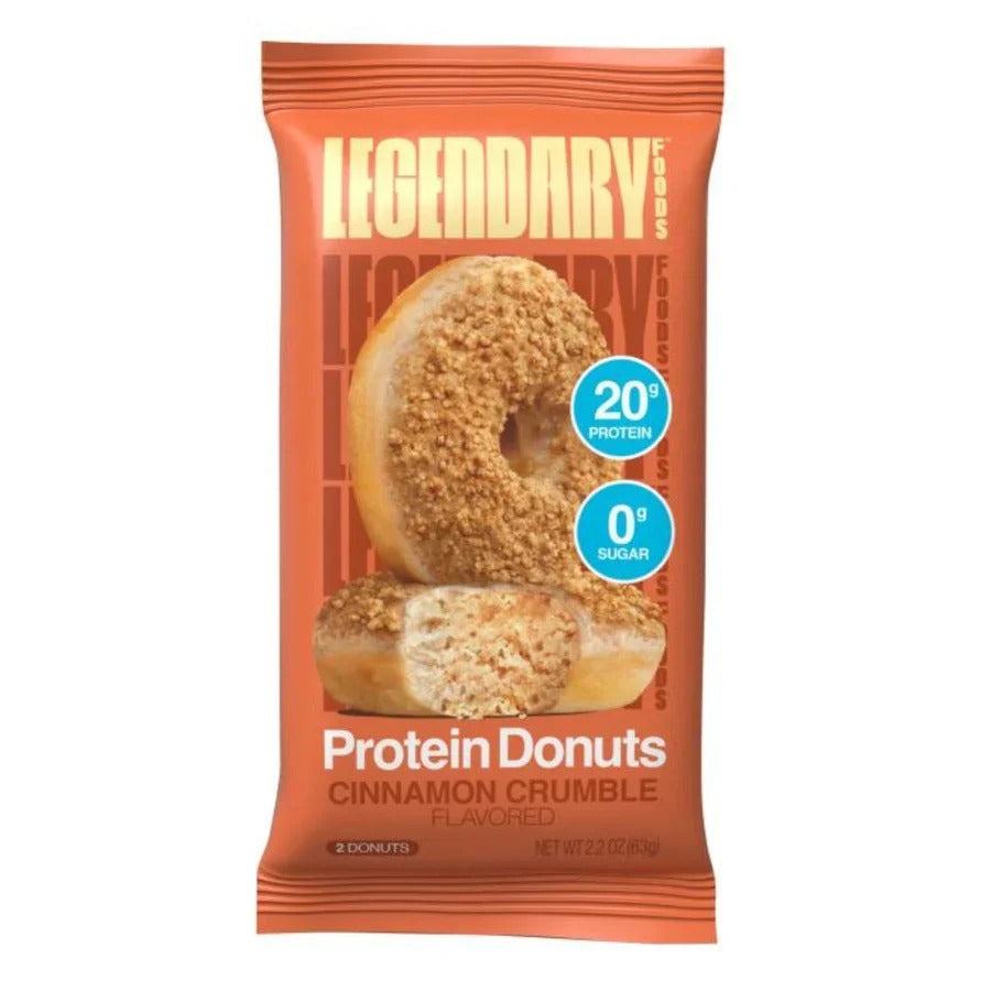 Legendary Foods - Protein Donuts - Cinnamon Crumble - 61g