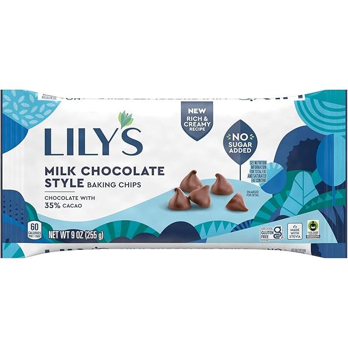 Lily's - Baking Chips - Style Chocolat au Lait 32% Cacao - 255 g