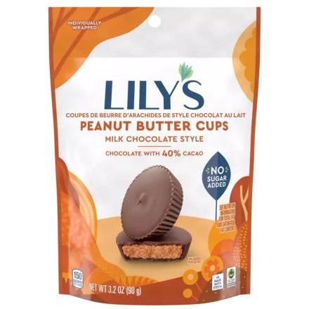 Lily's - Coupes au beurre de cacahuète - Style chocolat au lait 40% cacao - 91 g