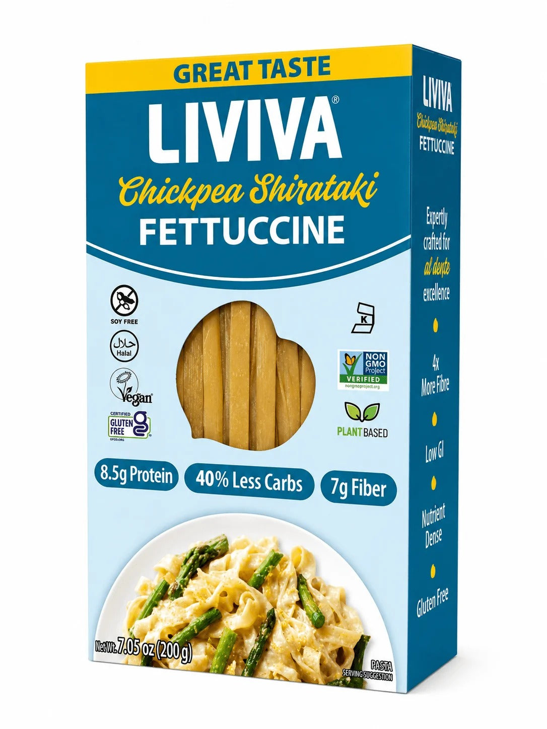 Liviva - High Protein Chickpea Shirataki - Fettuccine - 200g