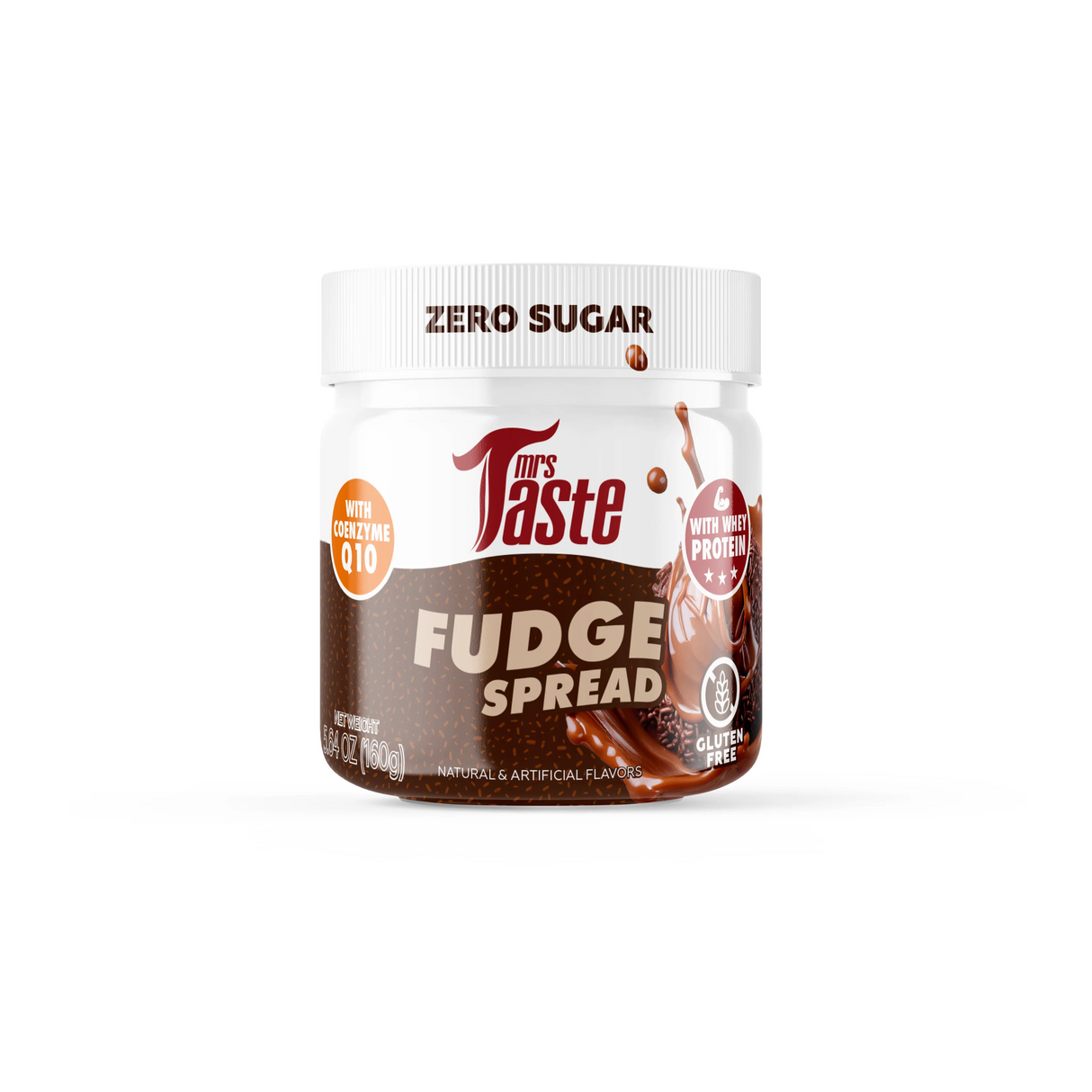 Mrs Taste - Sugar Free Protein Spread - Fudge Spread - 160g