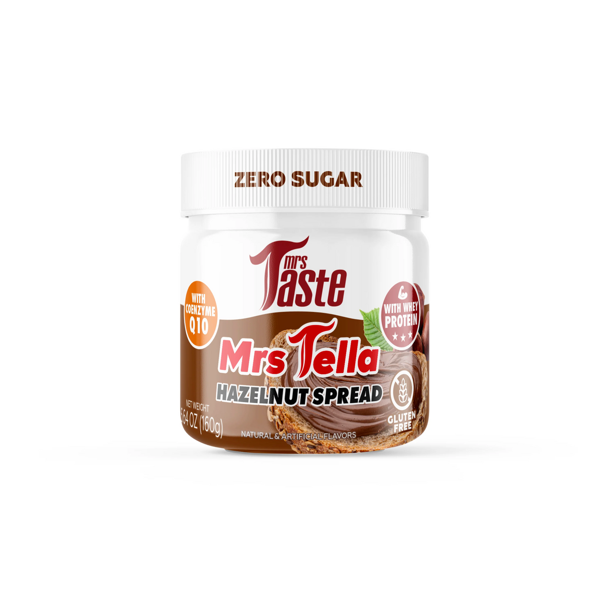 Mrs Taste - Sugar Free Protein Spread - Mrs Tella (Chocolate Hazelnut) - 160g