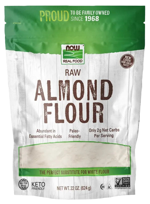 Now - Raw Almond Flour - 624g