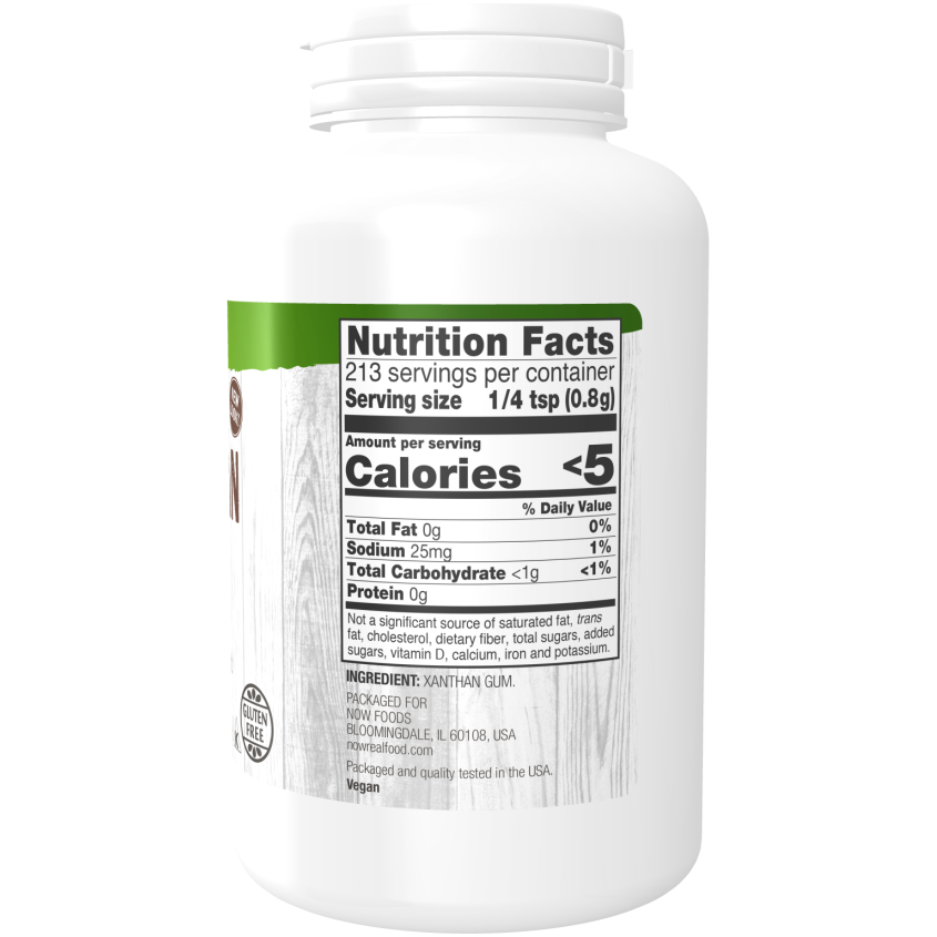 NOW - Xanthan Gum Powder - 6 oz