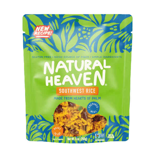 Natural Heaven - Hearts of Palm - Keto Bowl Ready Meal - Southwest - 1 Pack