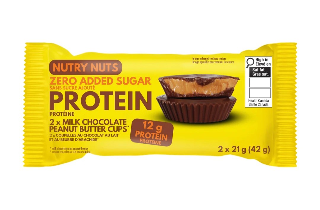 Nutry Nuts - Zero Added Sugar Protein Peanut Butter Cups - Milk Chocolate - 2x21g