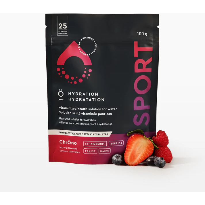 O Hydration - Sugar Free Electrolytes Drink Mix - Strawberry Berries - 100g