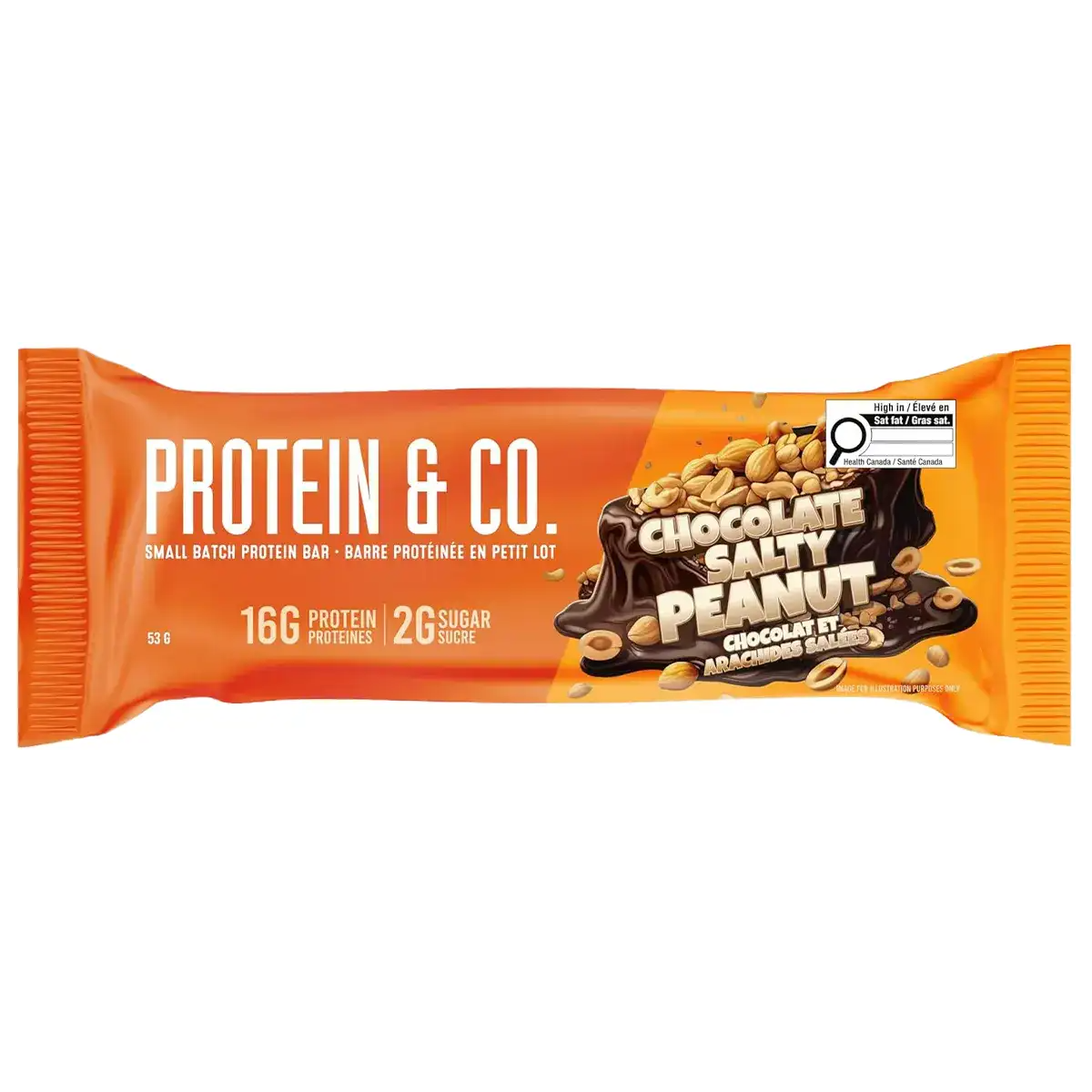 Protein And Co Protein Bar - Chocolate Salty Peanut - 53g