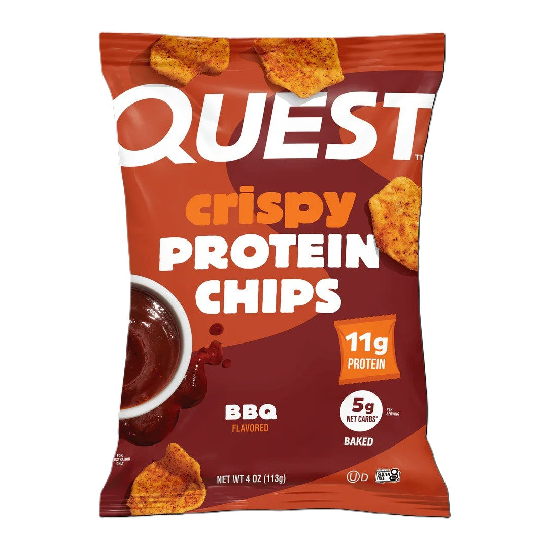 Quest Crispy Protein Chips - BBQ - 113g