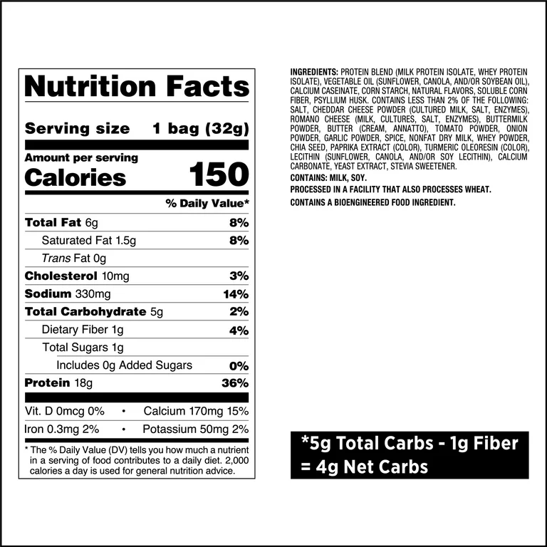 Quest Tortilla Style Protein Chips - Nacho Cheese - 32g