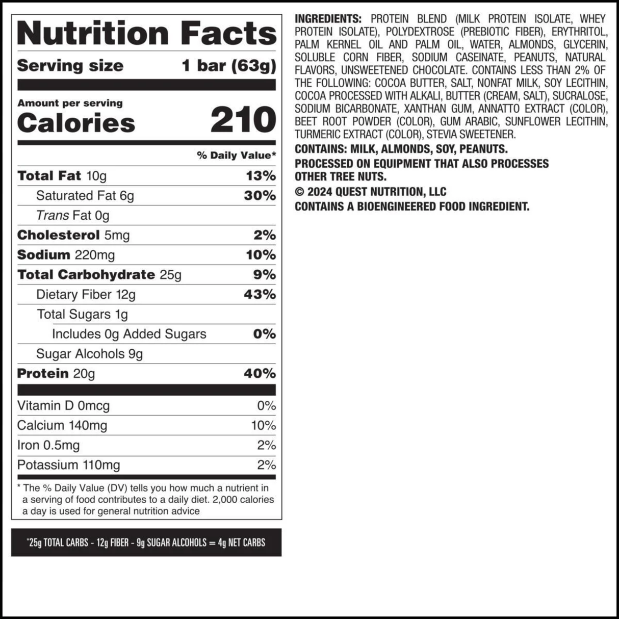 Quest Overload Bar - Sundae Funday - 58g