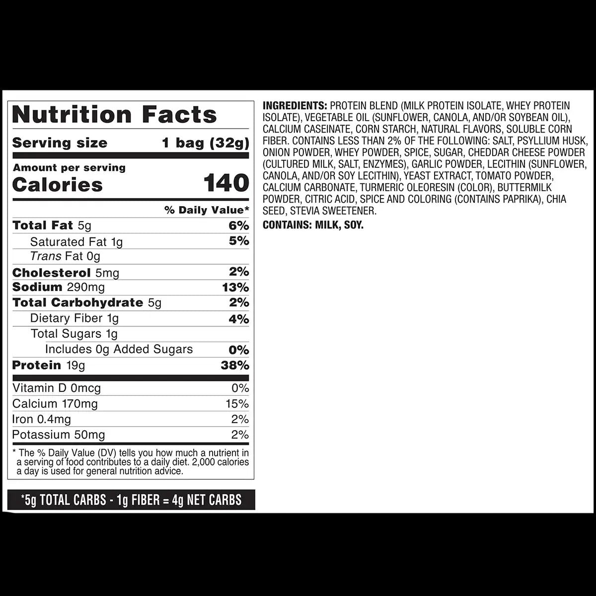 Quest Tortilla Style Protein Chips - Pizza - 32g