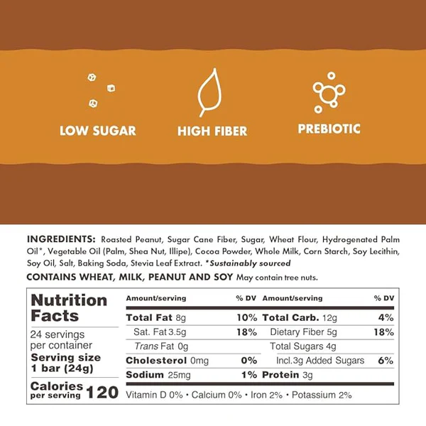 Rip Van - Crispy Choco - Milk Choco Peanut Butter - 46g